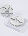 UAE Collection 1 - Set of 4 Flat Small Plates