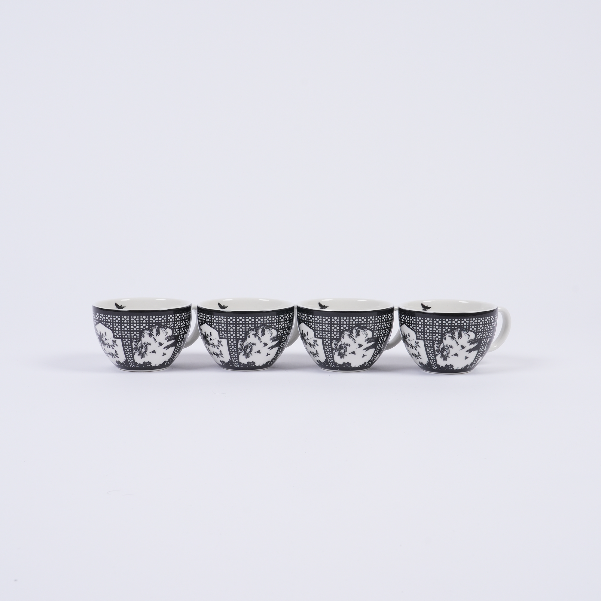 Black Gerbou Cup &amp; Saucer