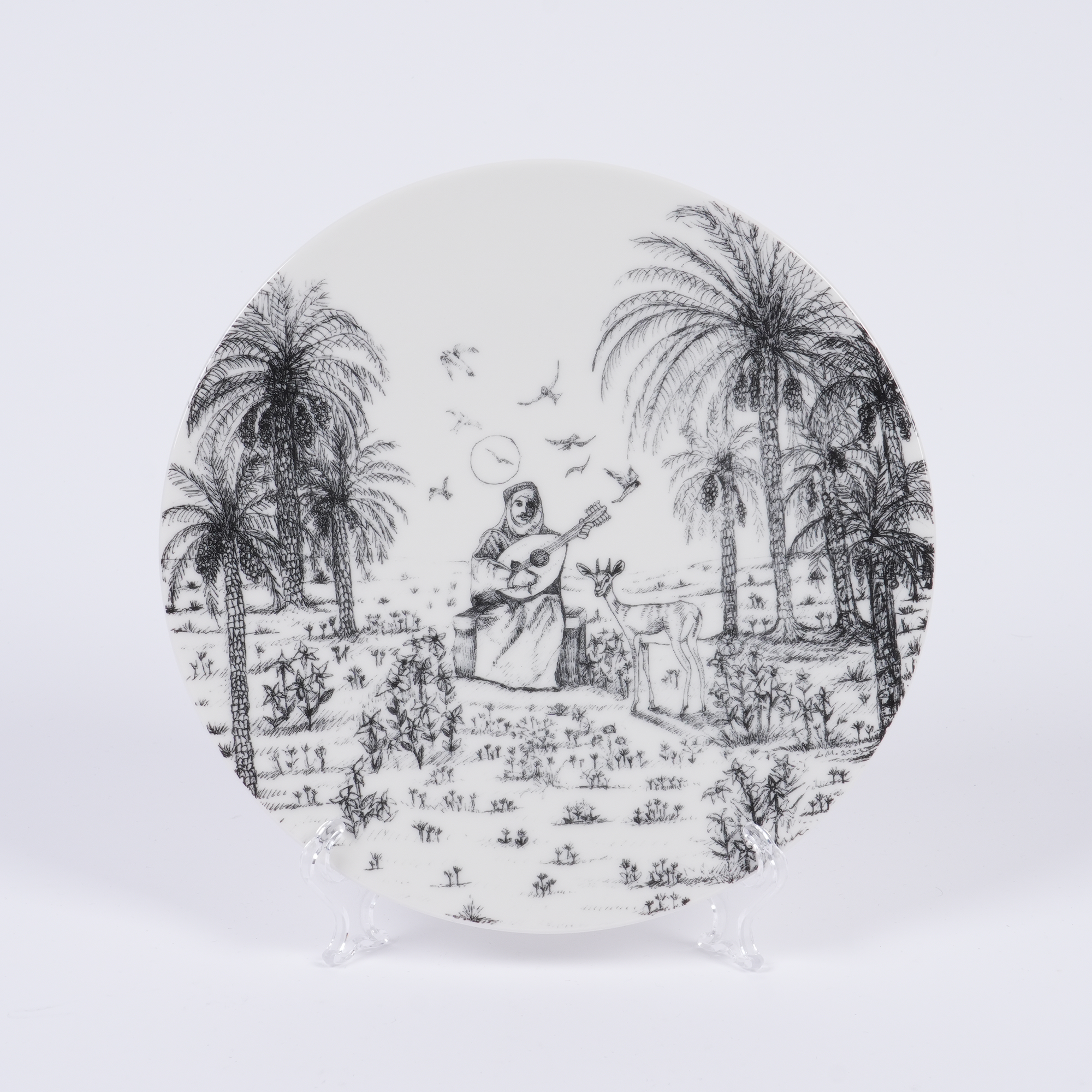 UAE Collection 1 - Set of 4 Small Plates