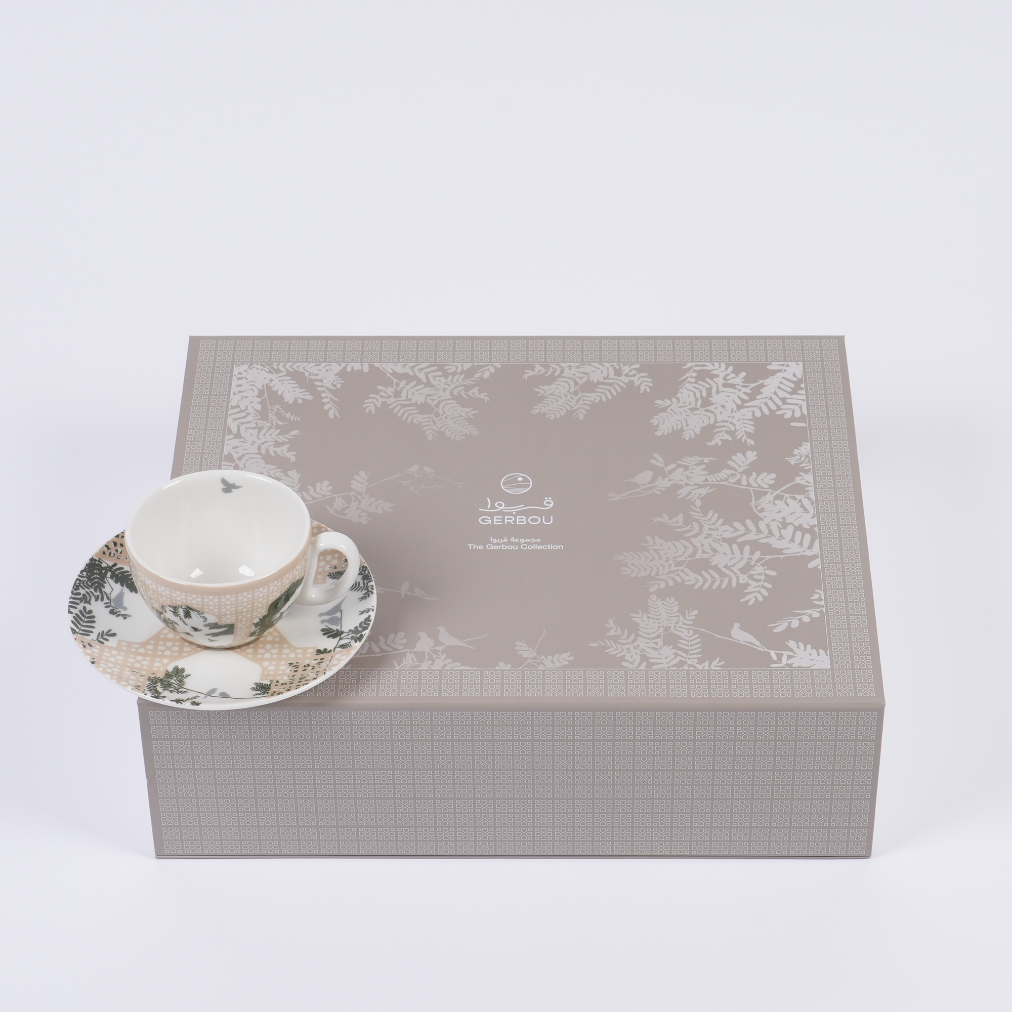 Gold Gerbou Cup &amp; Saucer