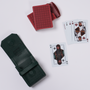 Playing Cards with Leather Pouch
