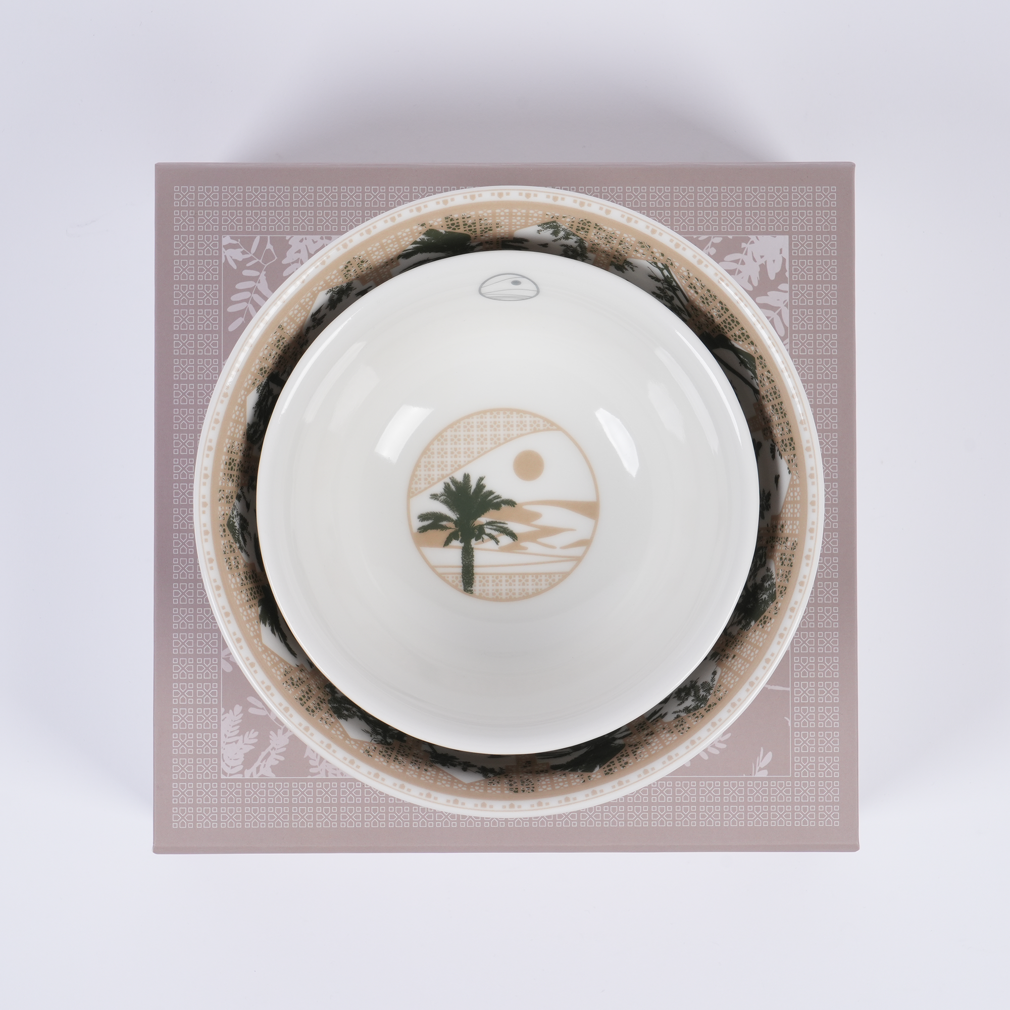 Gold Garden Bowl - Set of 2