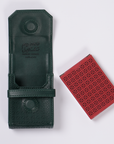 Playing Cards with Leather Pouch