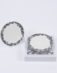 Black Ghaf Plates - Set of 4