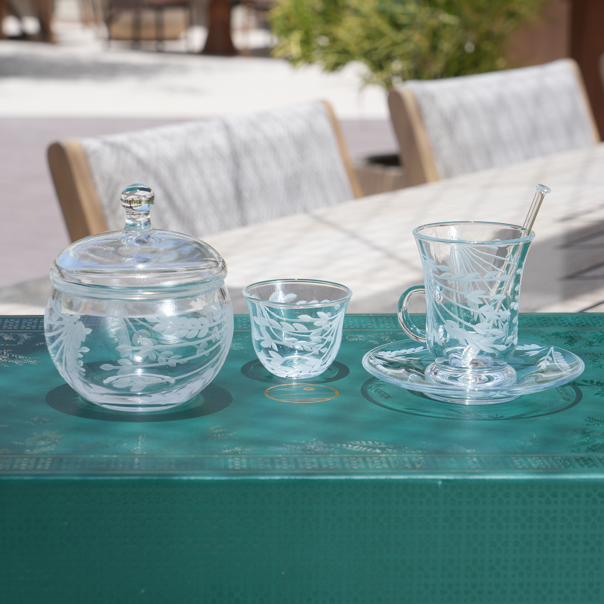 Ghaf Tea set box