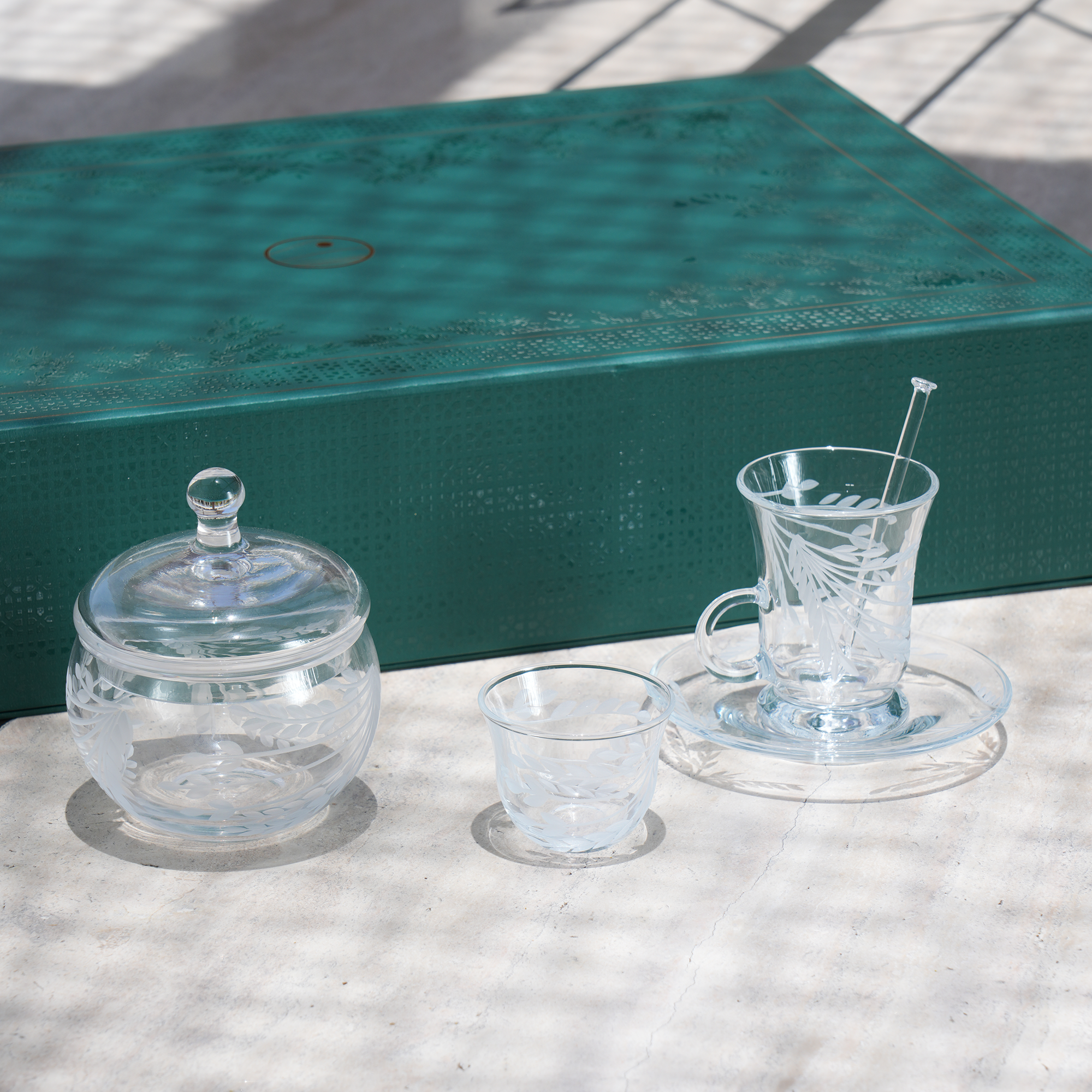 Ghaf Tea set box