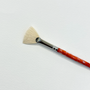 Georgian Long Handle Fan brush, extra-fine natural bristle paintbrush, art supplies at Tashkeel