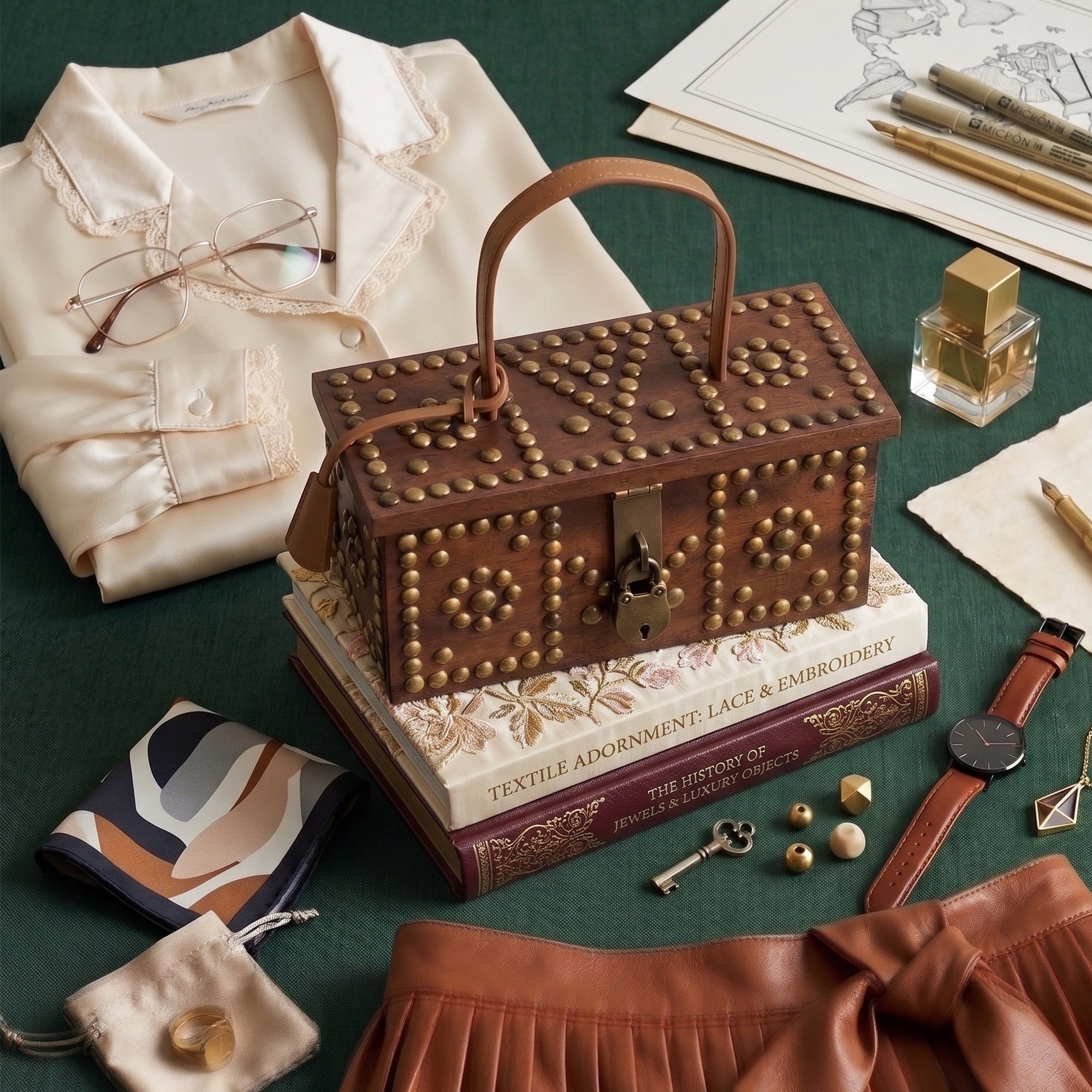 Mandoos Wooden Bag