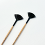 Princeton Catalyst Long Handle Fan brush, Polytip synthetic bristles, art supplies at Tashkeel
