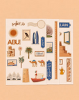 Cities Collection Stickers