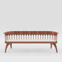 Ghaf Bench, Ghaf wood bench, limited edition 2024, 70 x 55 x 80 cm, Tasmeem Tashkeel