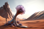 Summer Blossom by Huda Al Aithan, digital print on Hahnemühle photo rag paper, 65 x 43.3 cm, Tashkeel