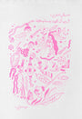 Dear Friend, 2026 by Nasir Nasrallah, risograph print, 14.8 x 21 cm, from Khali Balak Men RISO at Tashkeel
