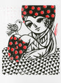 Untitled Family Portrait Series #1, 2026 by Mohannad Orabi, risograph print, from Khali Balak Men RISO at Tashkeel
