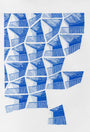 Binghatti Views, 2026 by Mariam Abbas, risograph print, 29.7 x 42 cm, from Khali Balak Men RISO at Tashkeel