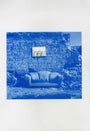Traces 3, 2026 (Series of 3) by Sara Baali, risograph print, 29.7 x 42 cm, from Khali Balak Men RISO at Tashkeel