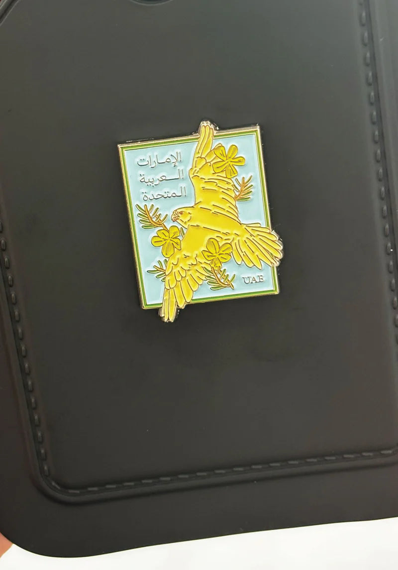 UAE Falcon Metal Sticker