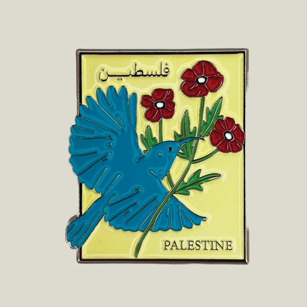 Palestinian Sunbird Metal Sticker