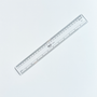 Omega Deluxe Ruler, transparent plastic 30 cm ruler, art supplies at Tashkeel