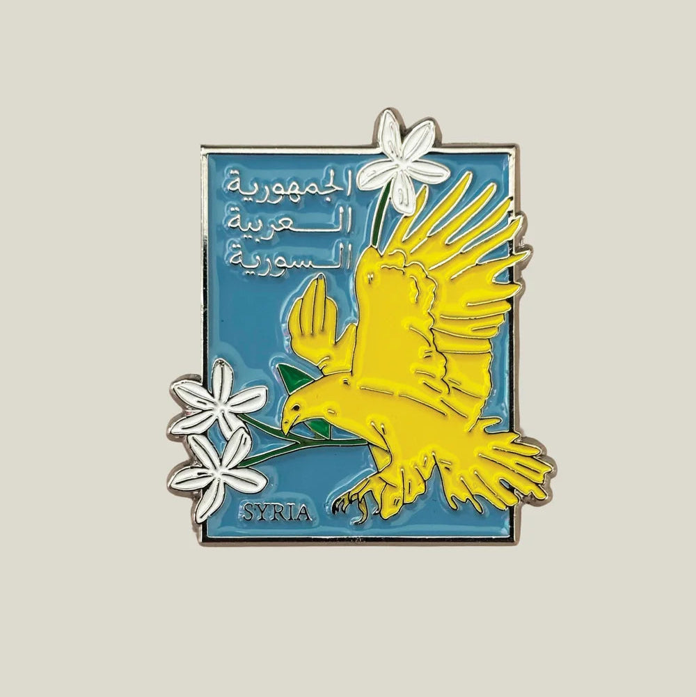 Syrian Eagle Metal Sticker