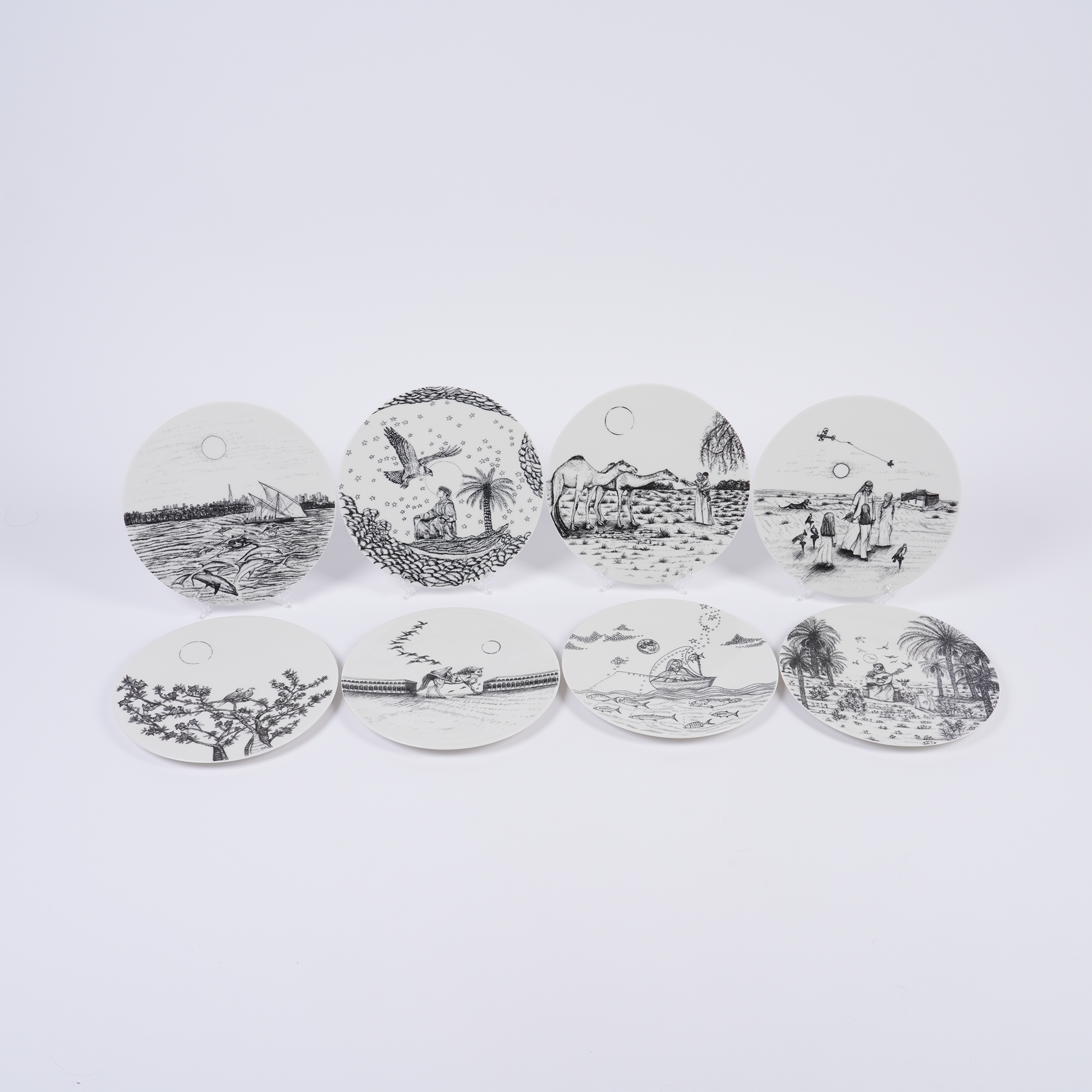 UAE Collection - Small Single Plate